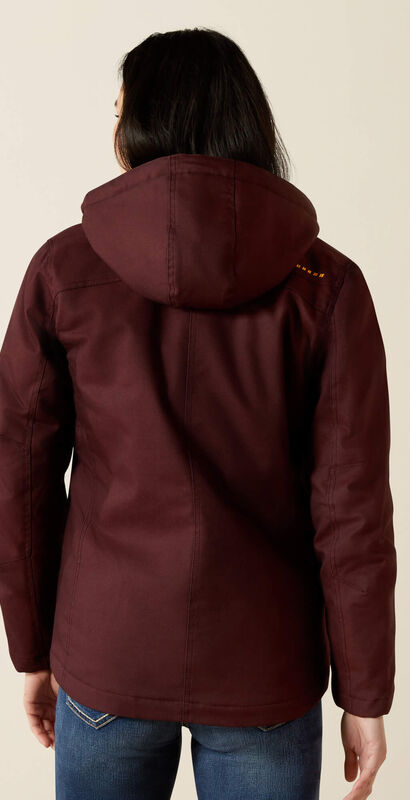 Rebar DuraCanvas Insulated Jacket Back